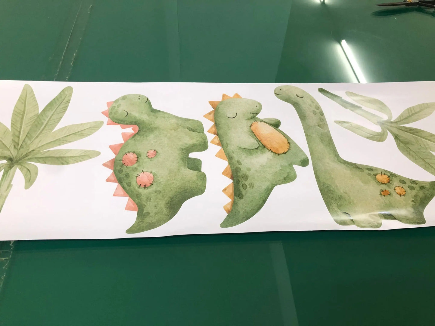 Large Cartoon Dinosaur Wall Sticker