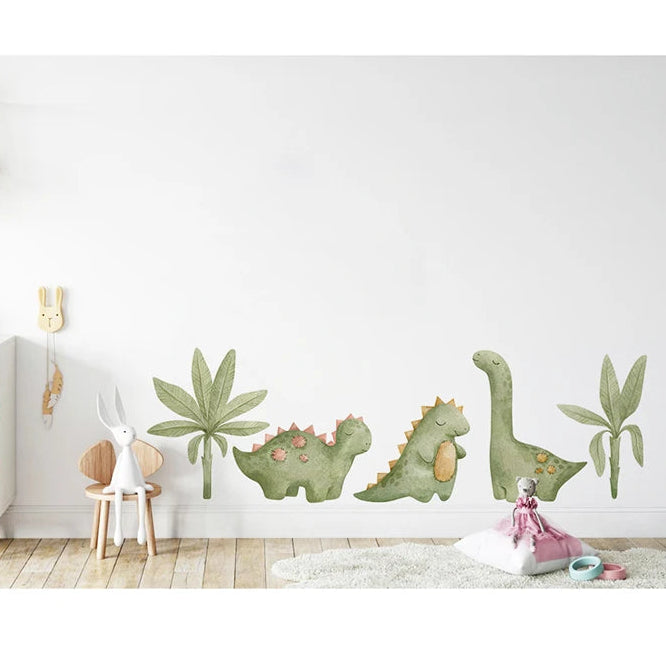 Large Cartoon Dinosaur Wall Sticker