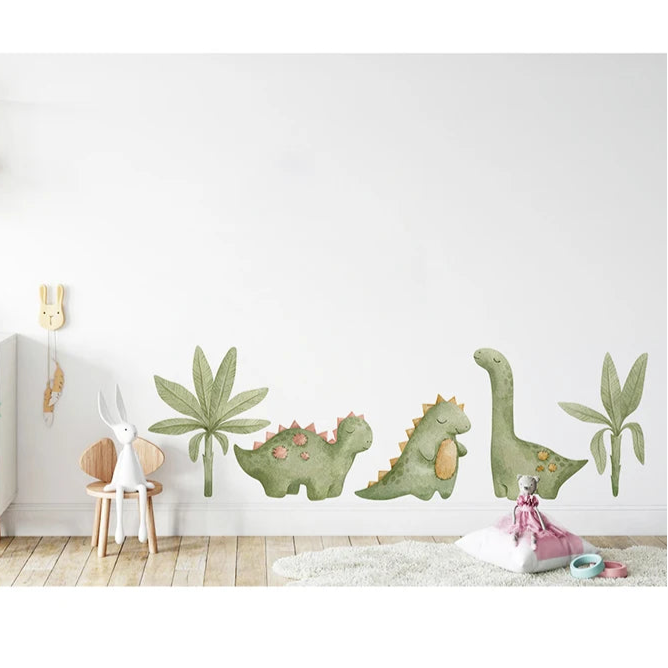 Large Cartoon Dinosaur Wall Sticker