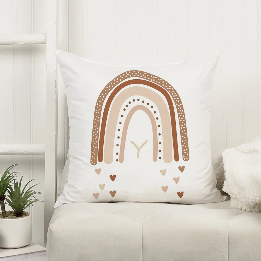 Rainbow Alphabet Pillowcase