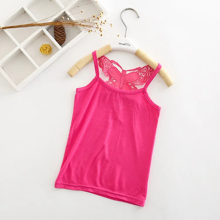 Butterfly Lace Crop Top