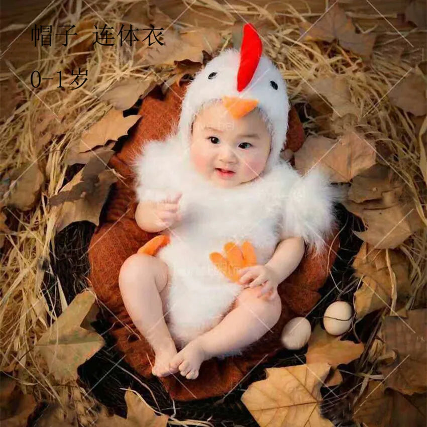 Newborn Chicken Halloween Costume