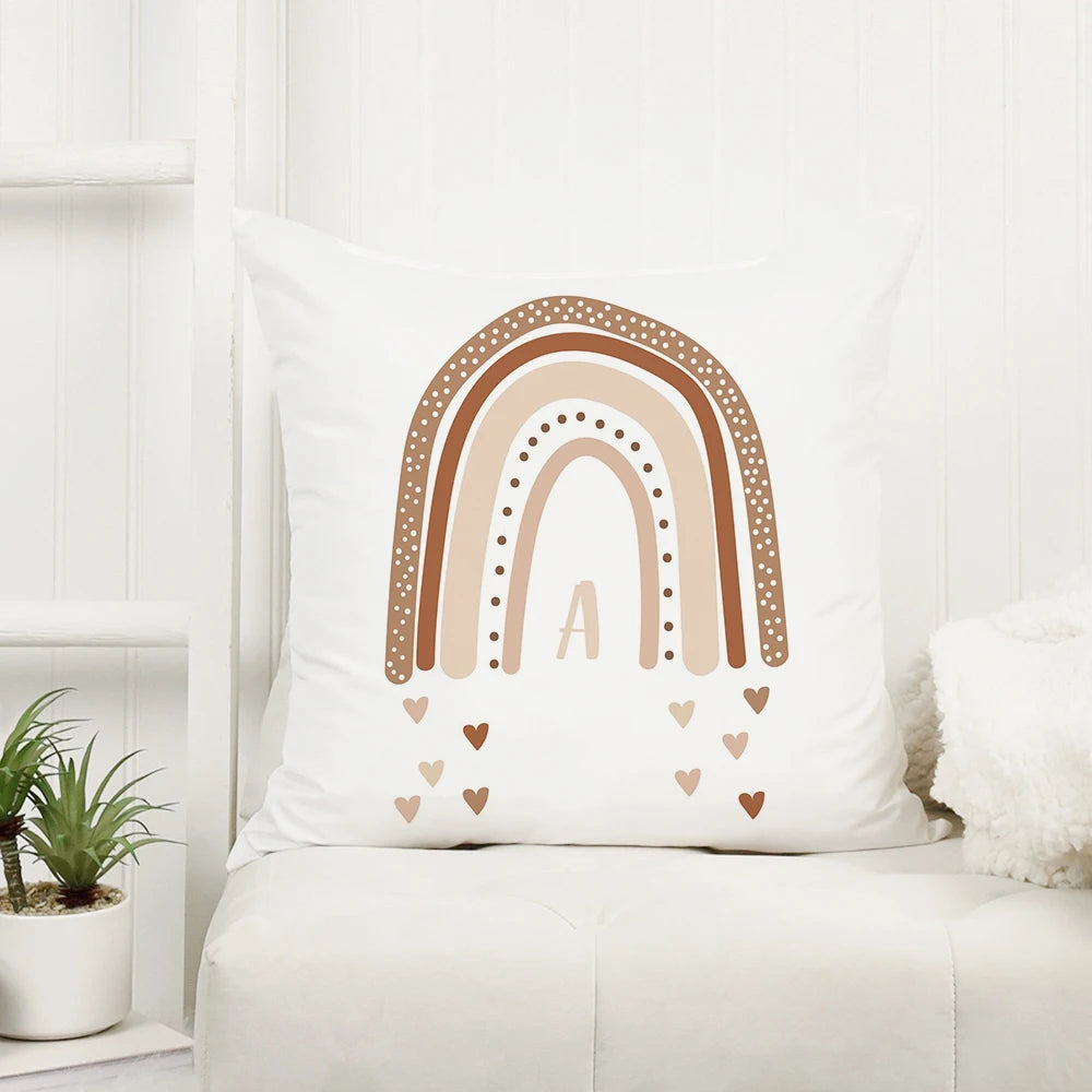 Rainbow Alphabet Pillowcase