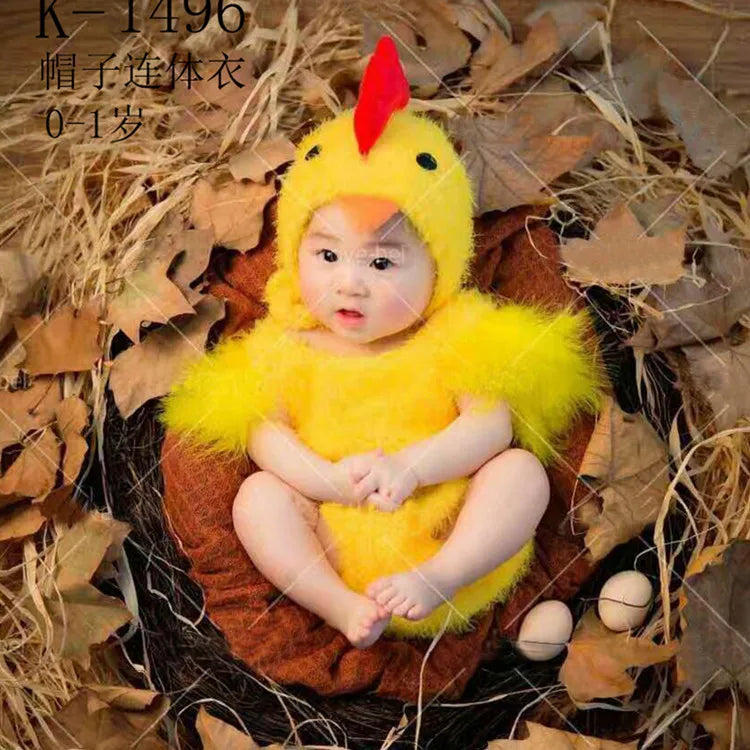 Newborn Chicken Halloween Costume