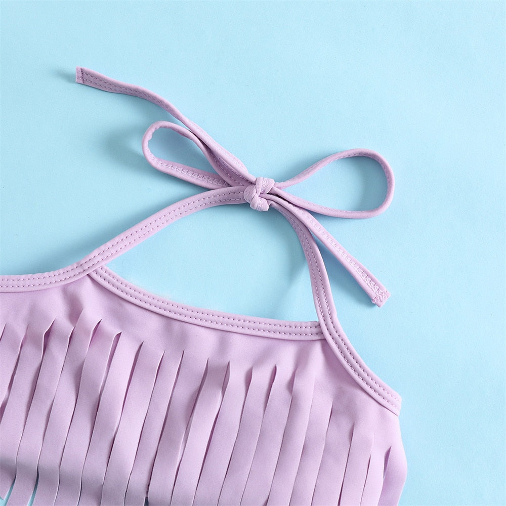 Two Pieces Beachwear Mermaid Bathiing Suit
