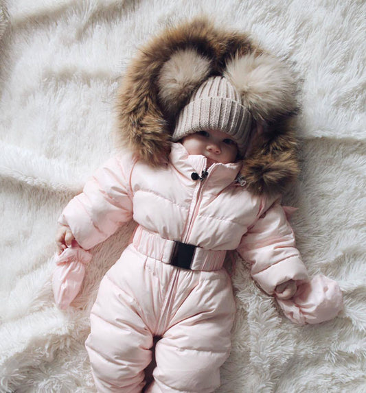 Baby Furry Snowsuit