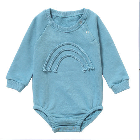 Long Sleeve Rainbow Onesie for Boys and Girls