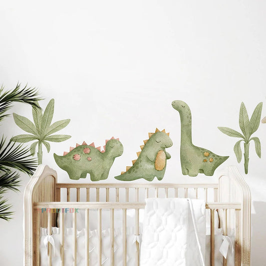 Large Cartoon Dinosaur Wall Sticker