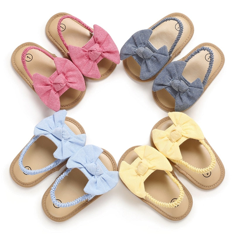 Summer Newborn Baby Girls Butterfly Sandals