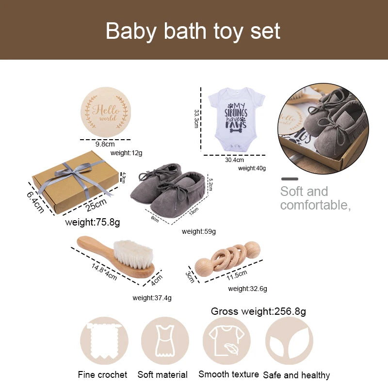 4pcs/set Baby Gift Box