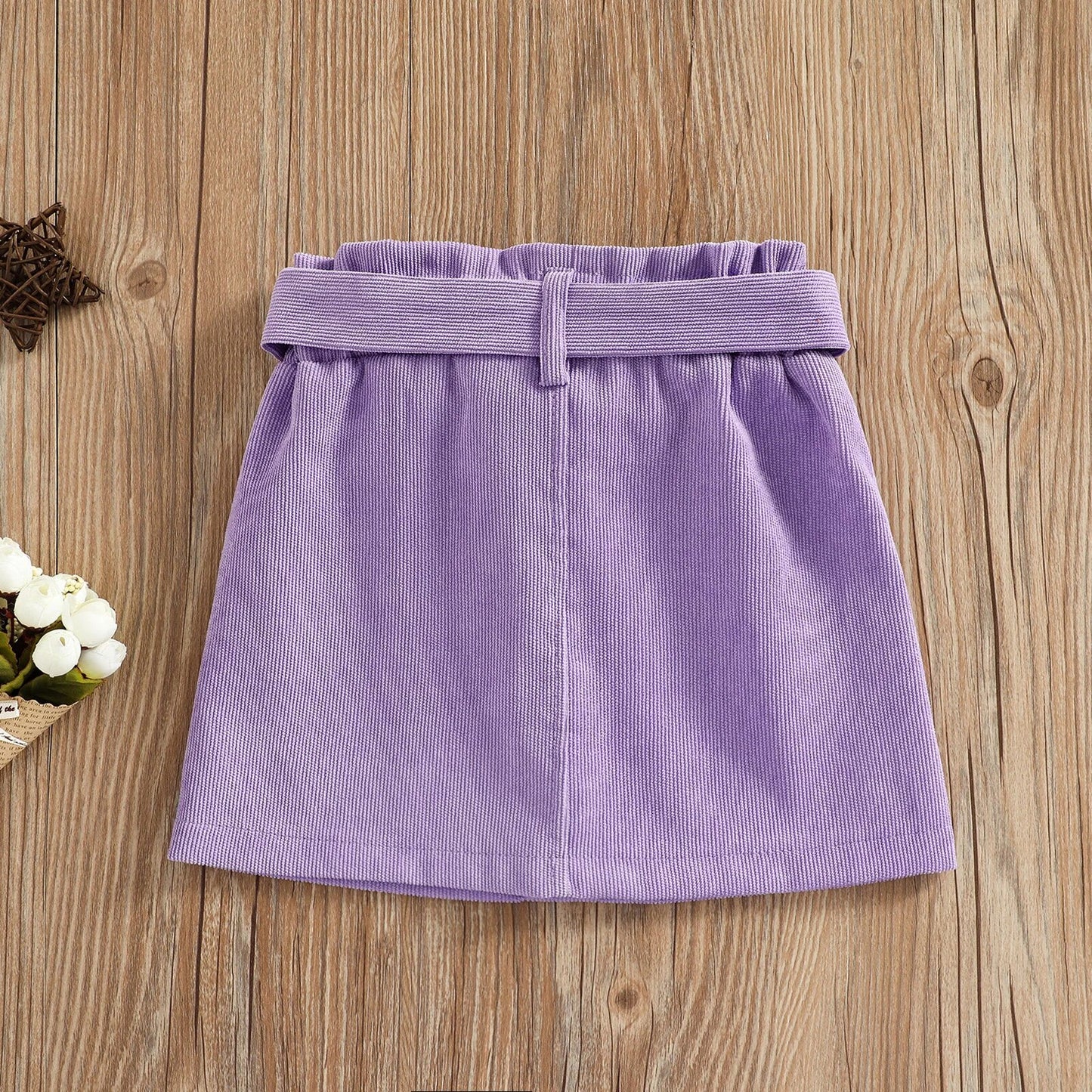 Baby Girl Buttons Skirt