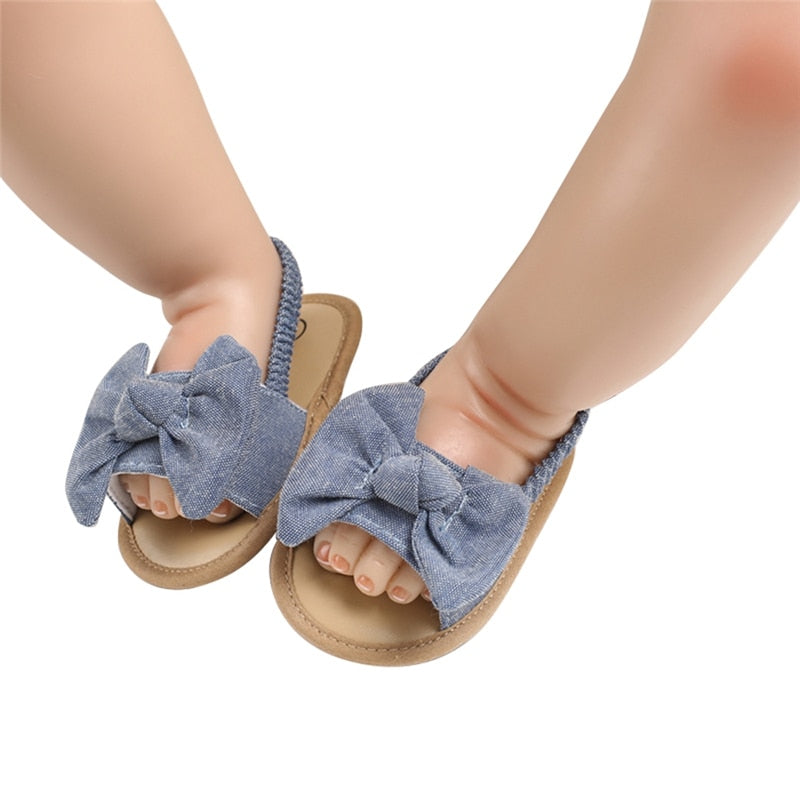 Summer Newborn Baby Girls Butterfly Sandals