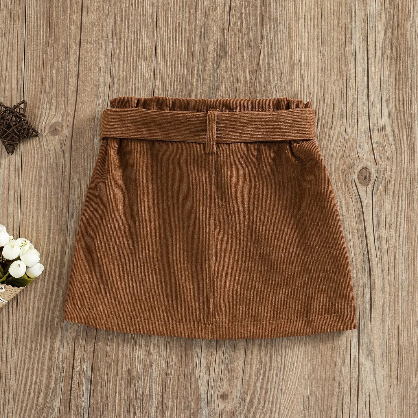 Baby Girl Buttons Skirt