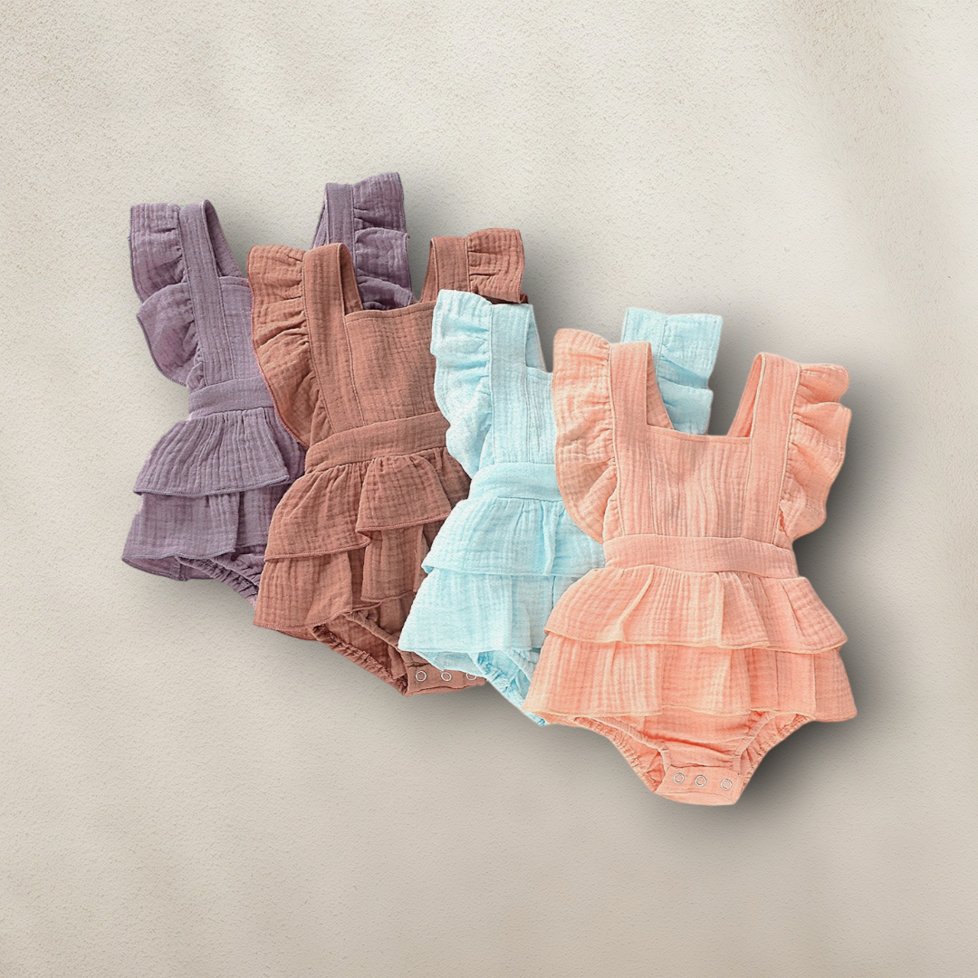 Baby Girl Ruffle Summer Romper