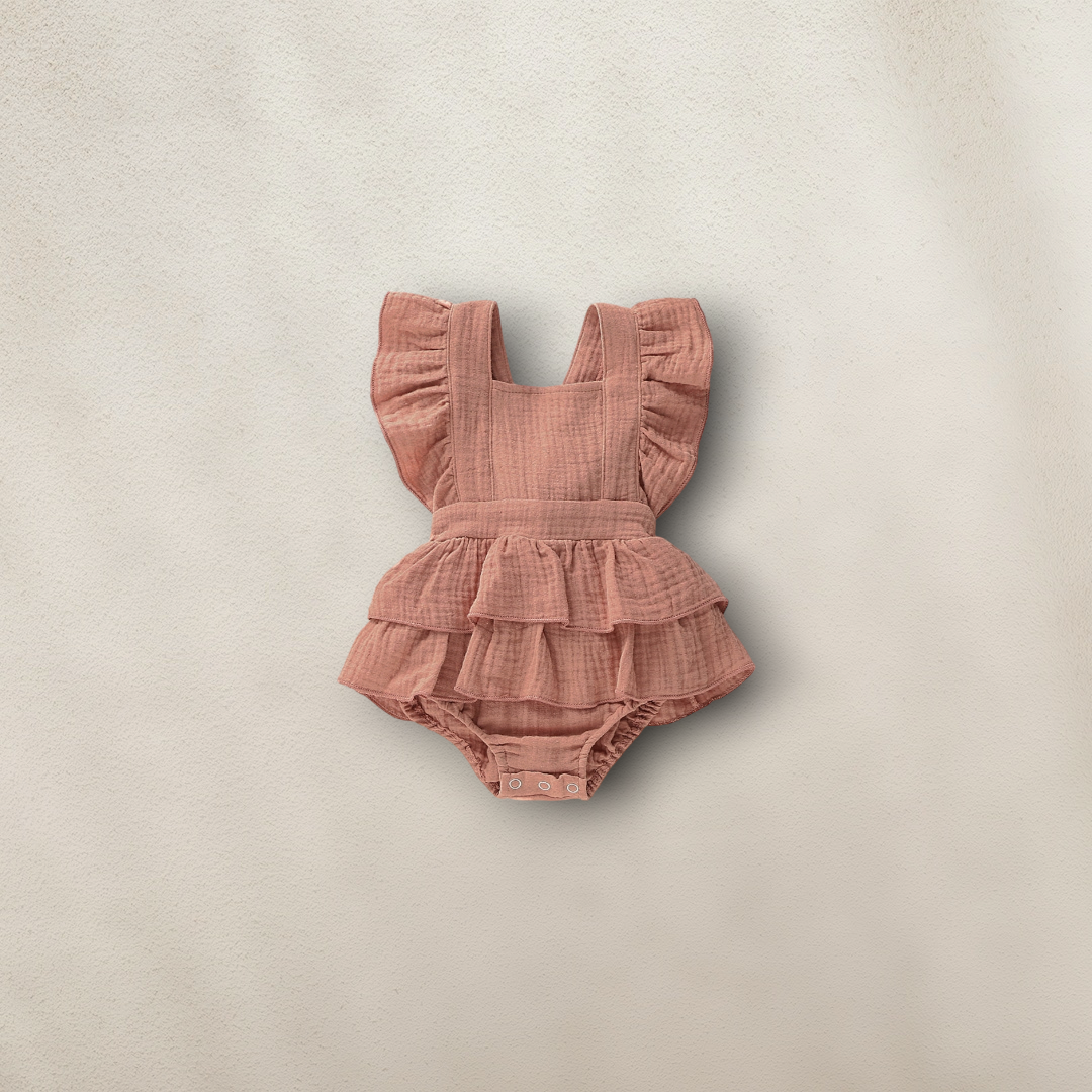 Baby Girl Ruffle Summer Romper