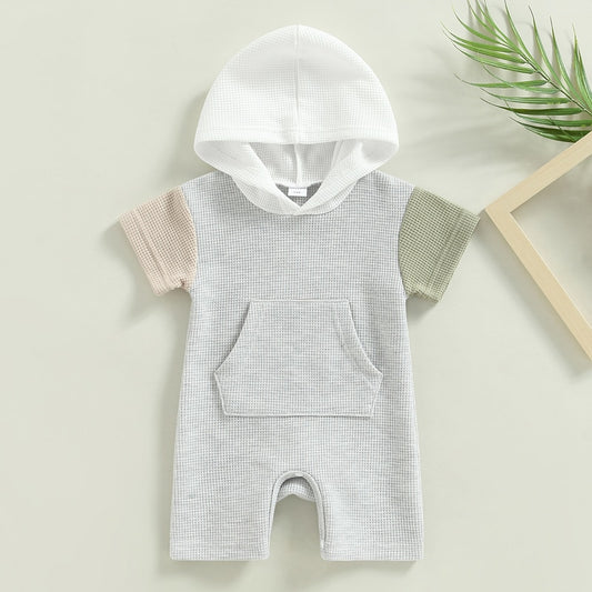 Short Sleeve Jumpsuit for Newborn