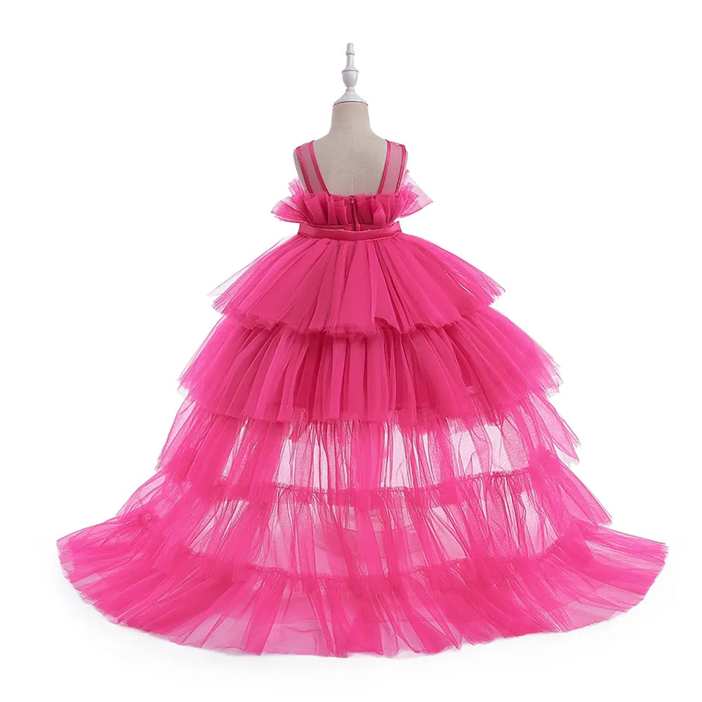 Princess Long Train Tutu Dress