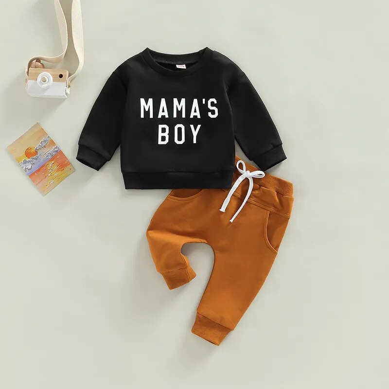 Mama's Baby Boy 2 pieces set