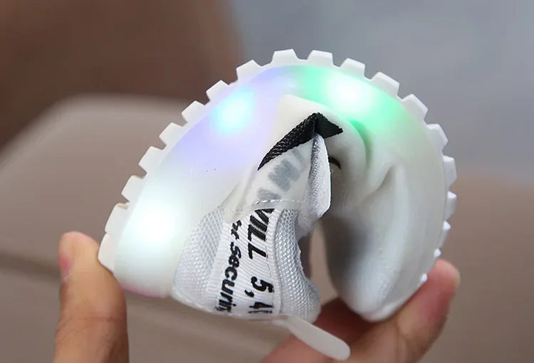 Toddler Sneakers with LED Light