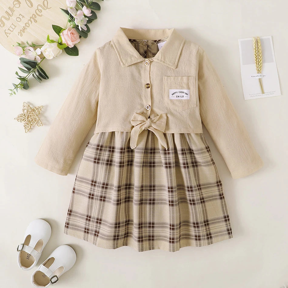 Girls Jacket and Dress Set