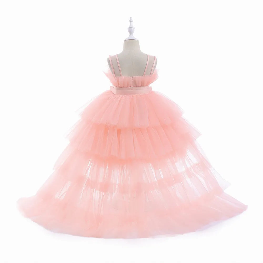 Princess Long Train Tutu Dress