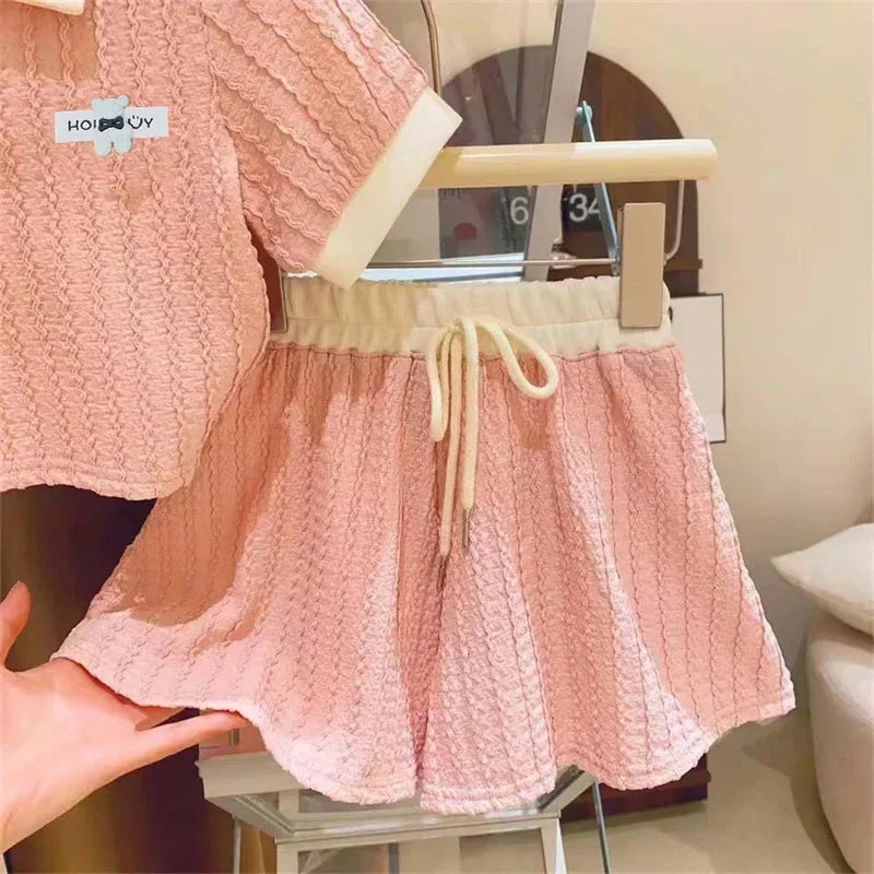 Baby Girl 2pcs Pink Set