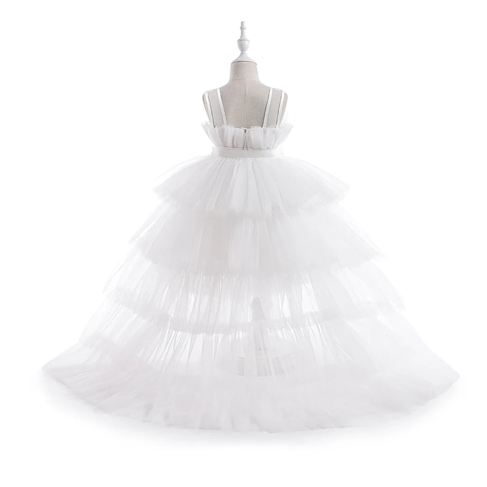 Princess Long Train Tutu Dress