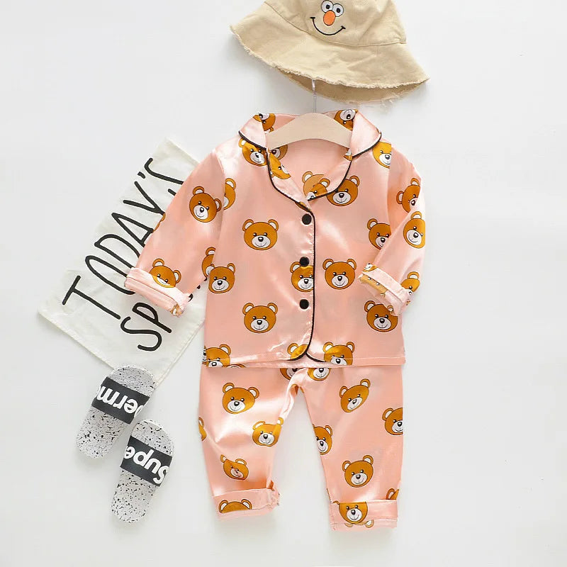 Teddy Bear Boys and Girls Pijama