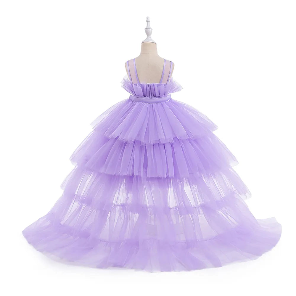 Princess Long Train Tutu Dress