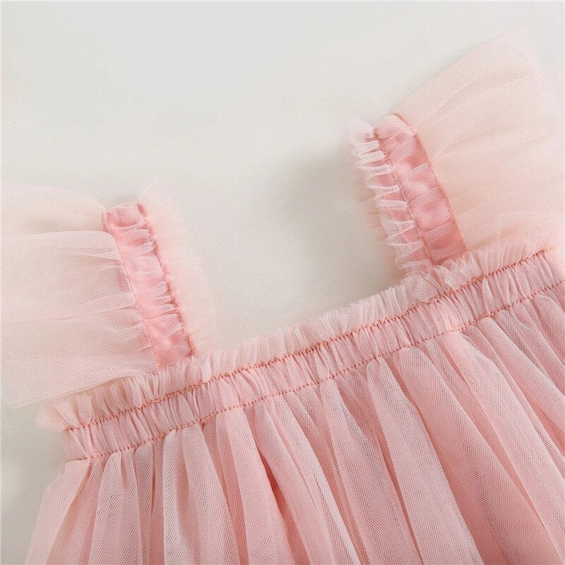 Baby Girls Tulle Sleeveless Dress