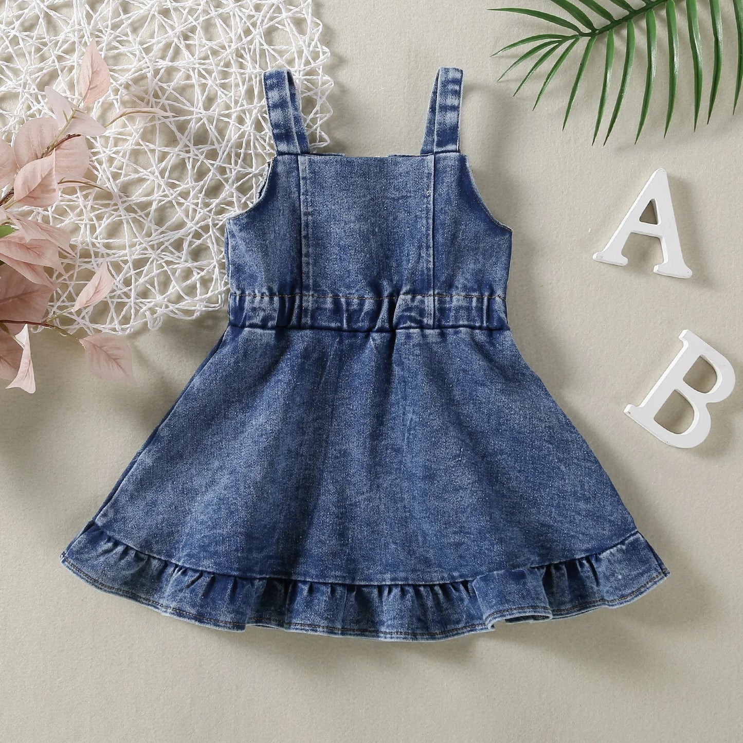 Girls Casual Jeans Dress