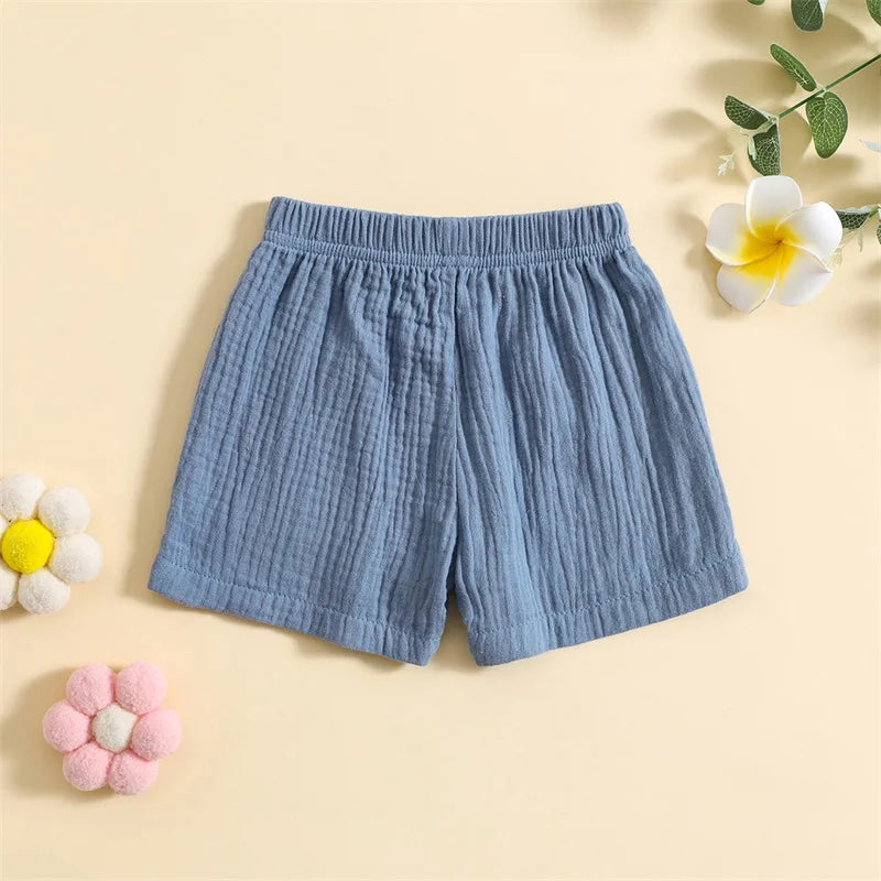 Unisex Light Summer Shorts with Pocket