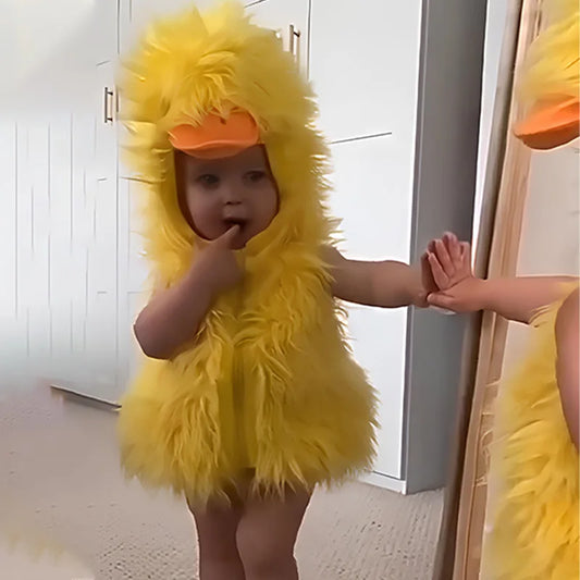 Little Yellow Duck Onesie Halloween Costume