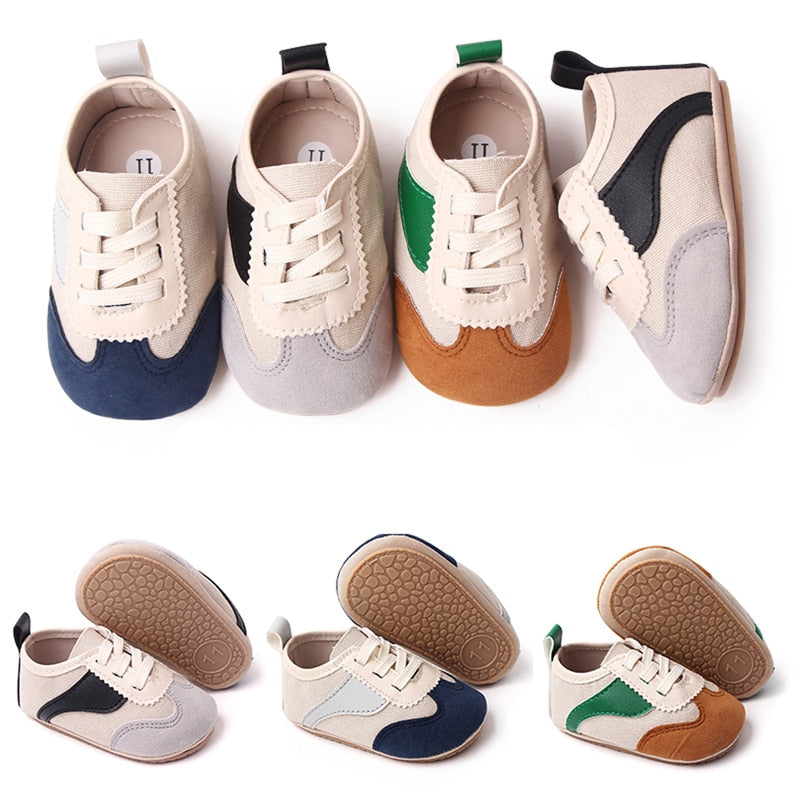 Newborn Baby Boys Non-slip Shoes First Walkers