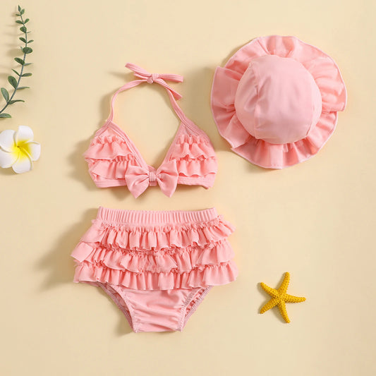 Baby Girls 3pcs Summer Bikini