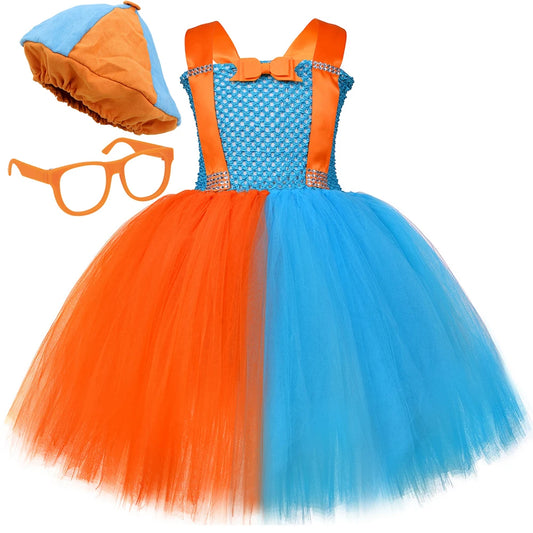 Halloween Blippi Girl Dress