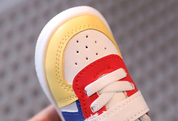 Colorful Toddler Sneakers - Comfortable and Stylish Velcro Shoes for Kids