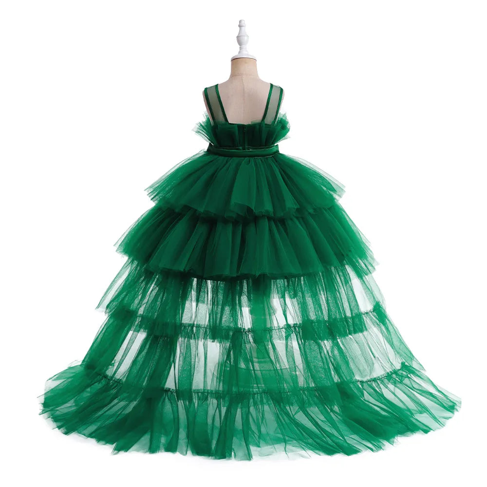 Princess Long Train Tutu Dress