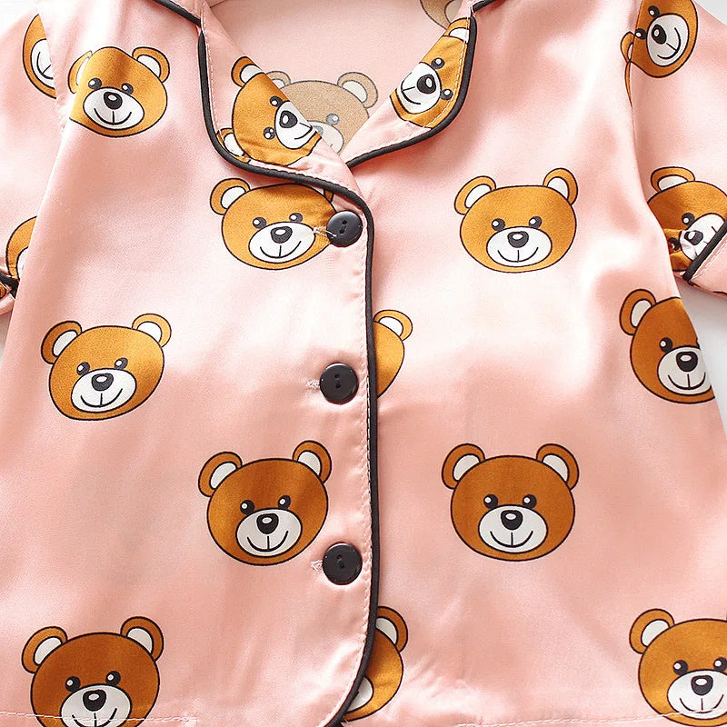 Teddy Bear Boys and Girls Pijama