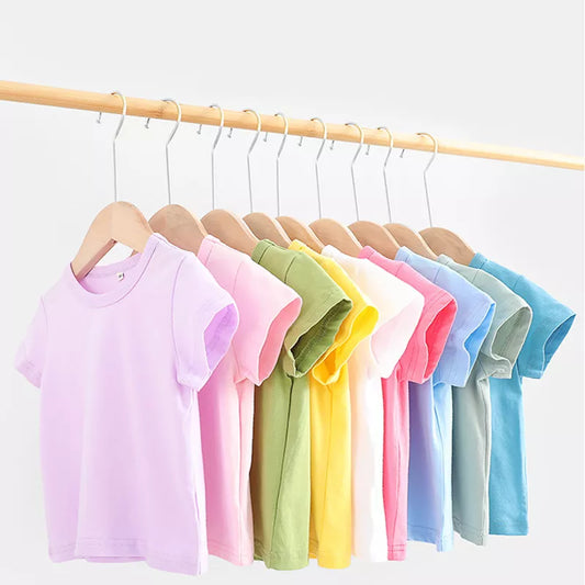 Colorfull Summer Children T-shirt For Girls and Boys