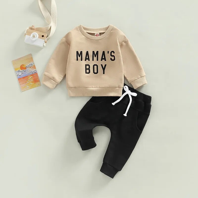 Mama's Baby Boy 2 pieces set