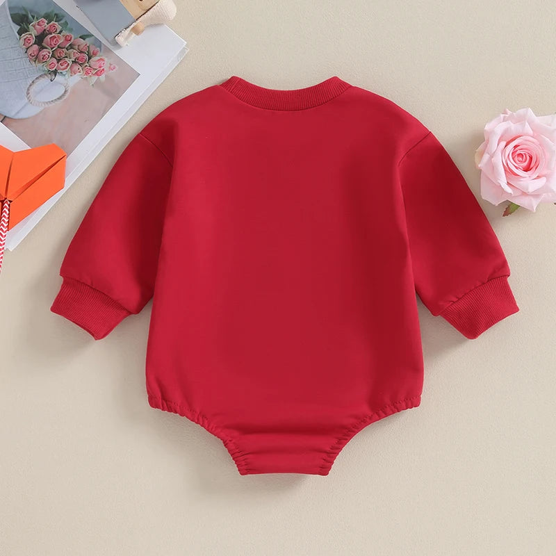 Mama's Valentines Romper Sweatshirts