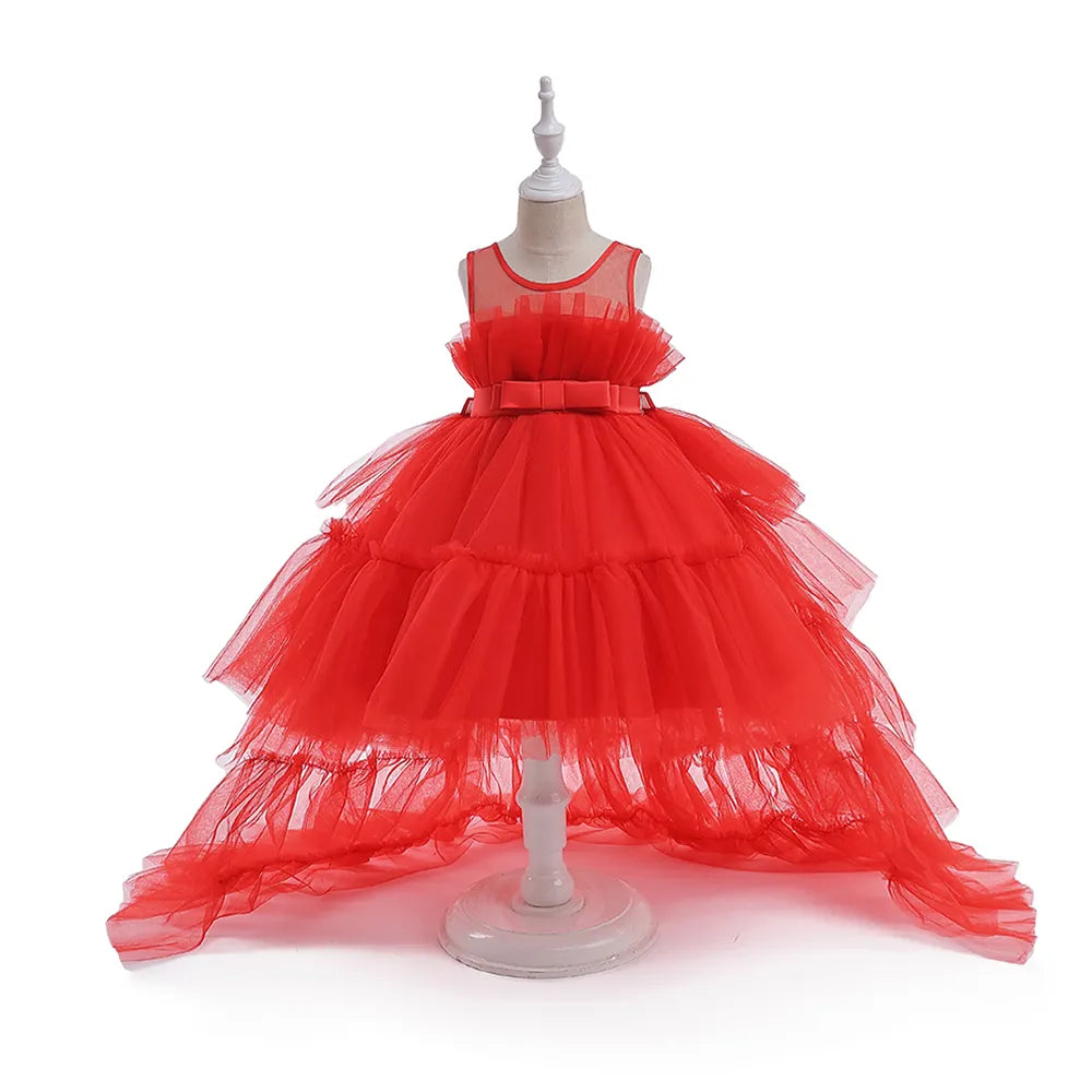 Princess Long Train Tutu Dress