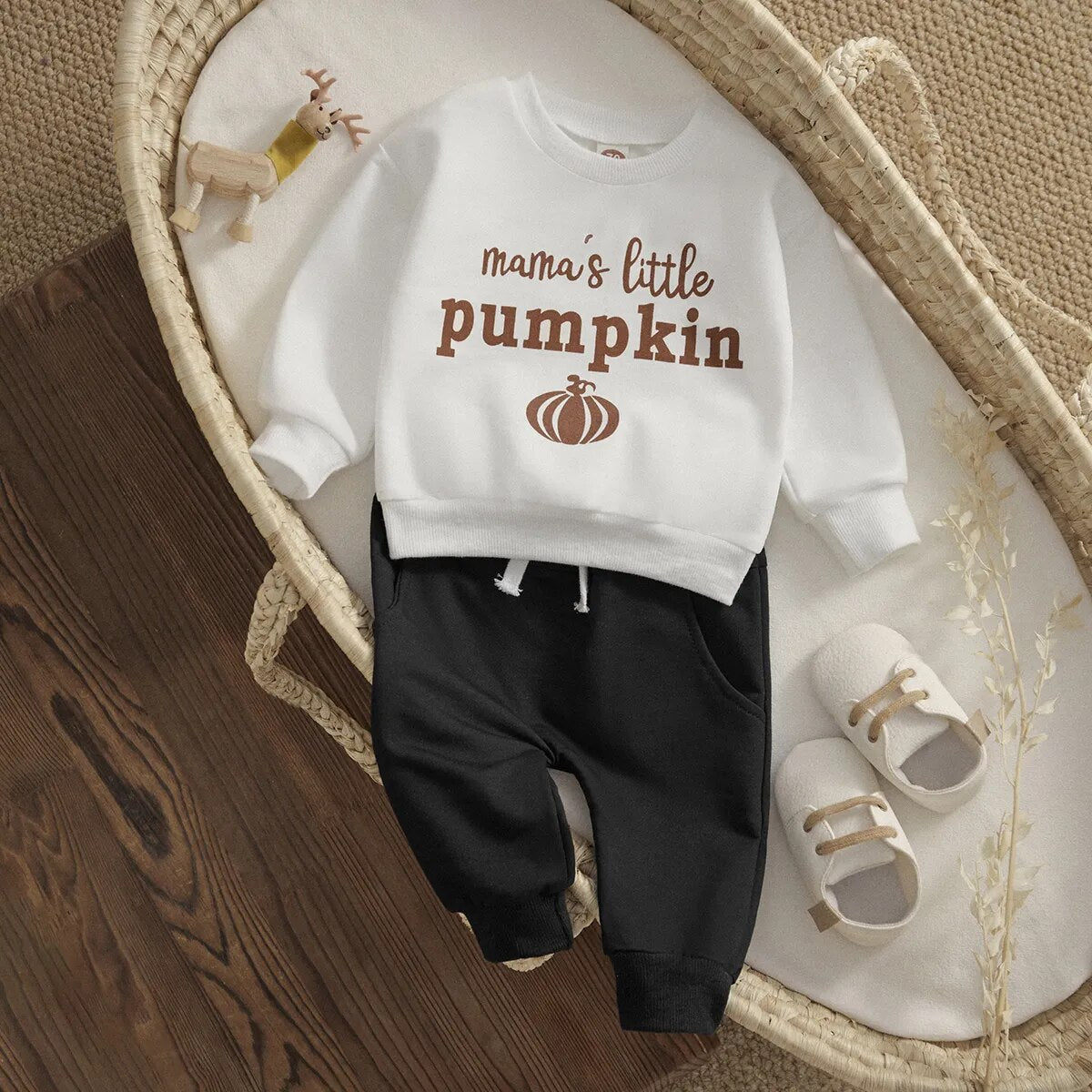 Mama's Little Pumpkin Outfit