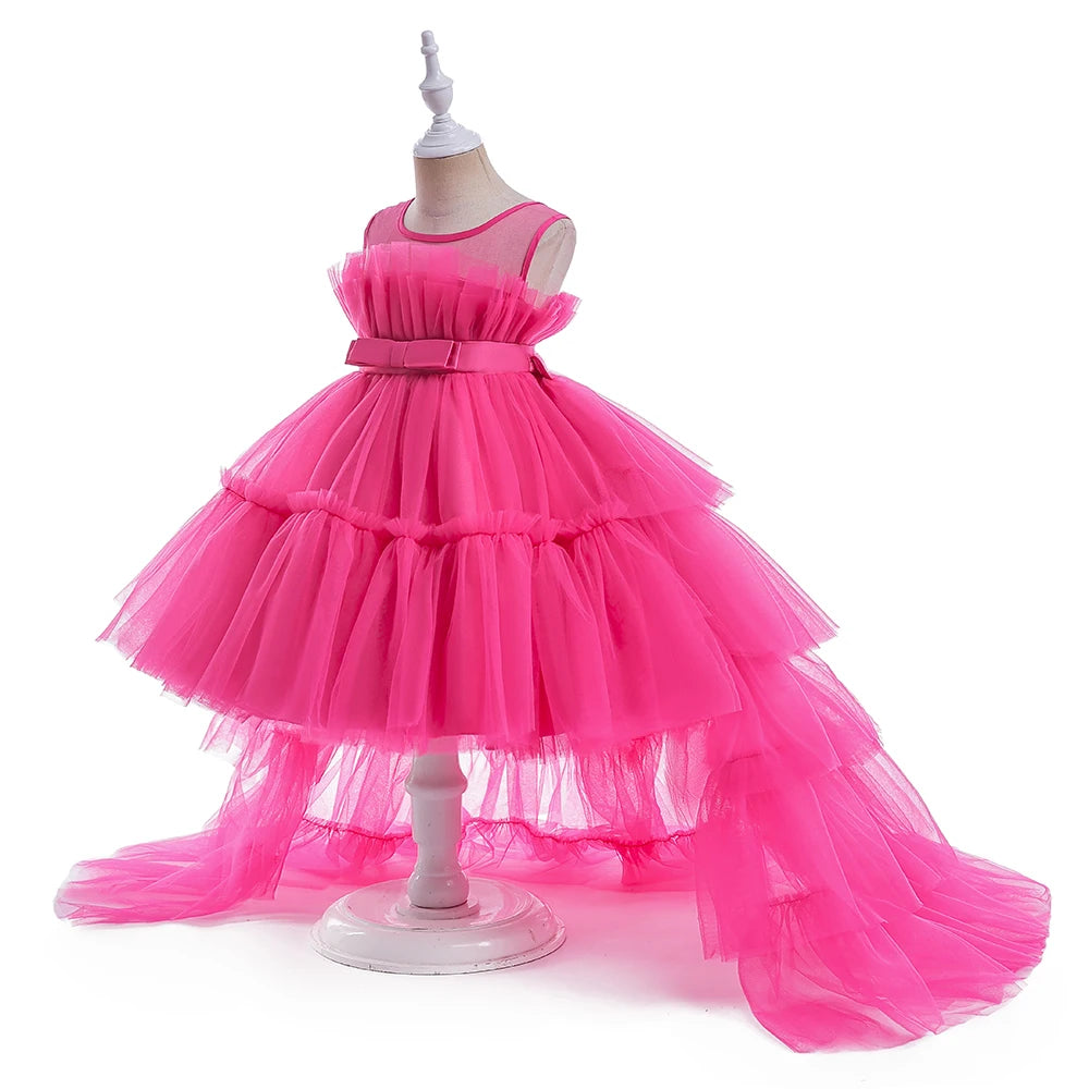 Princess Long Train Tutu Dress