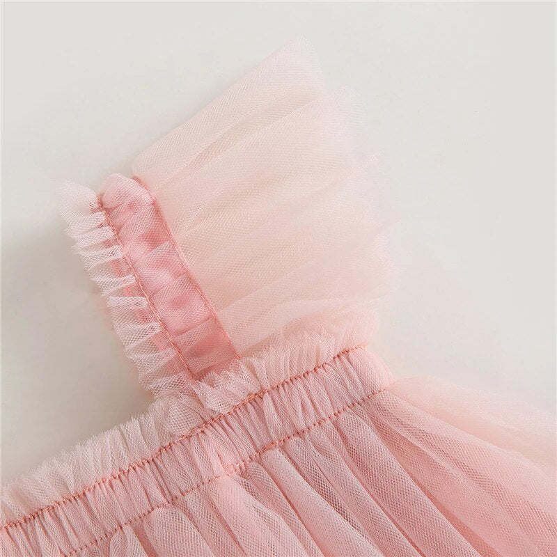 Baby Girls Tulle Sleeveless Dress