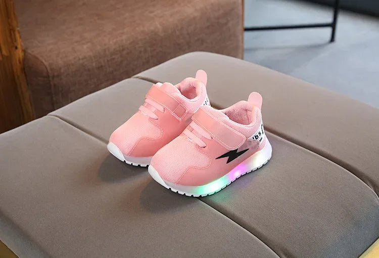 Toddler Sneakers with LED Light