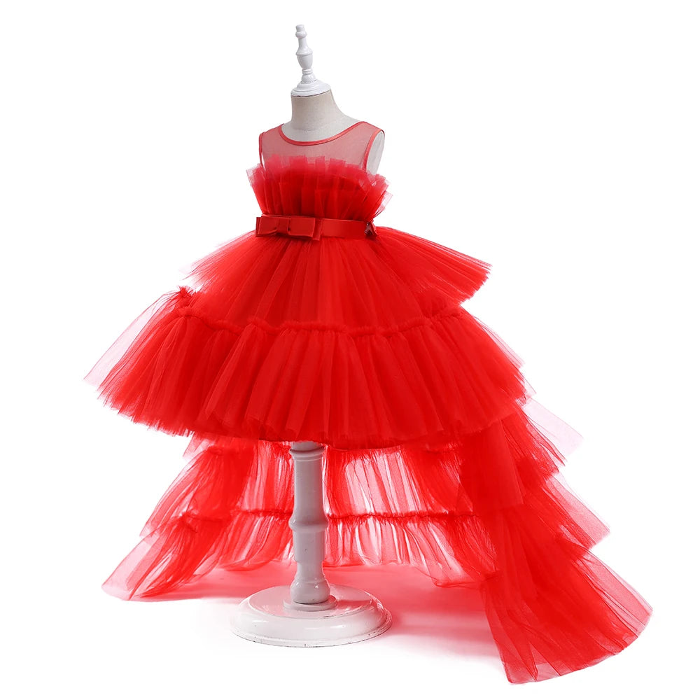 Princess Long Train Tutu Dress