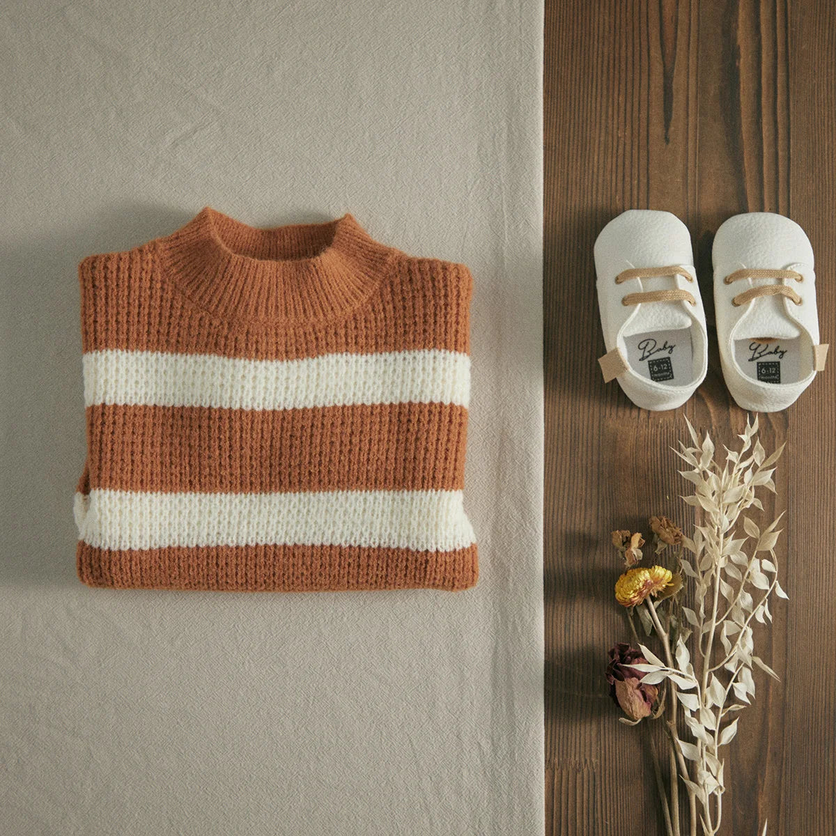 Stripped Knit Sweater