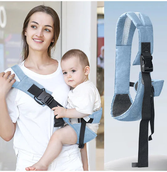 Universal Baby Carrier Sling – Breathable Single Shoulder Belt for Toddlers (6M–4Y)